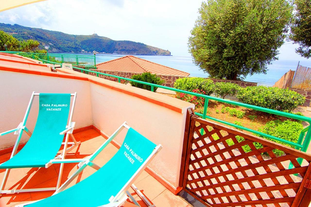 Casa Palinuro Vacanze Fronte Spiaggia Exterior foto